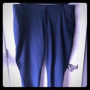Navy dressy pants